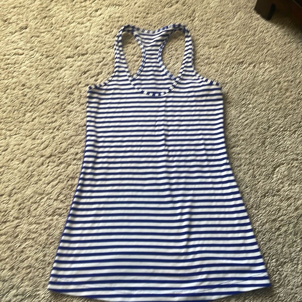 Power Y lululemon striped tank